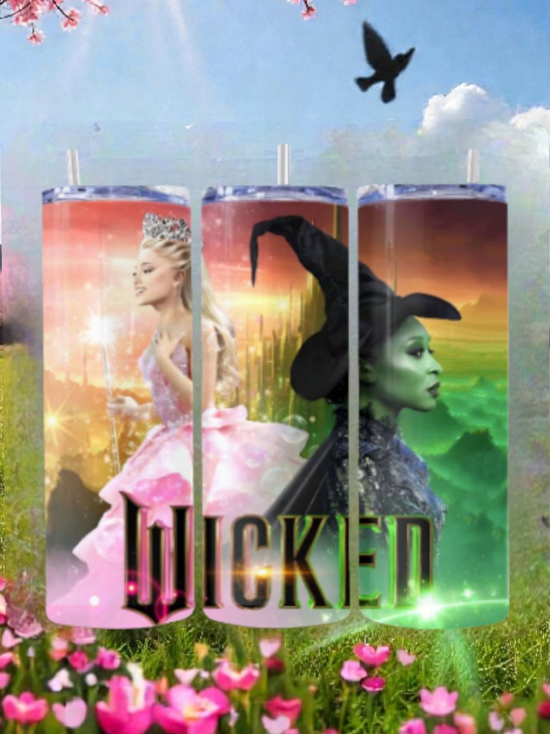 Wicked 4 Stainless Steel 20 oz. Skinny Tumbler