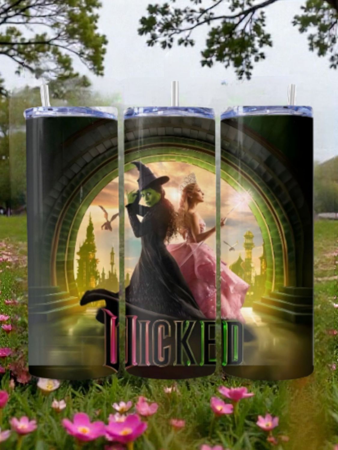 Wicked 9 Stainless Steel 20 oz. Skinny Tumbler