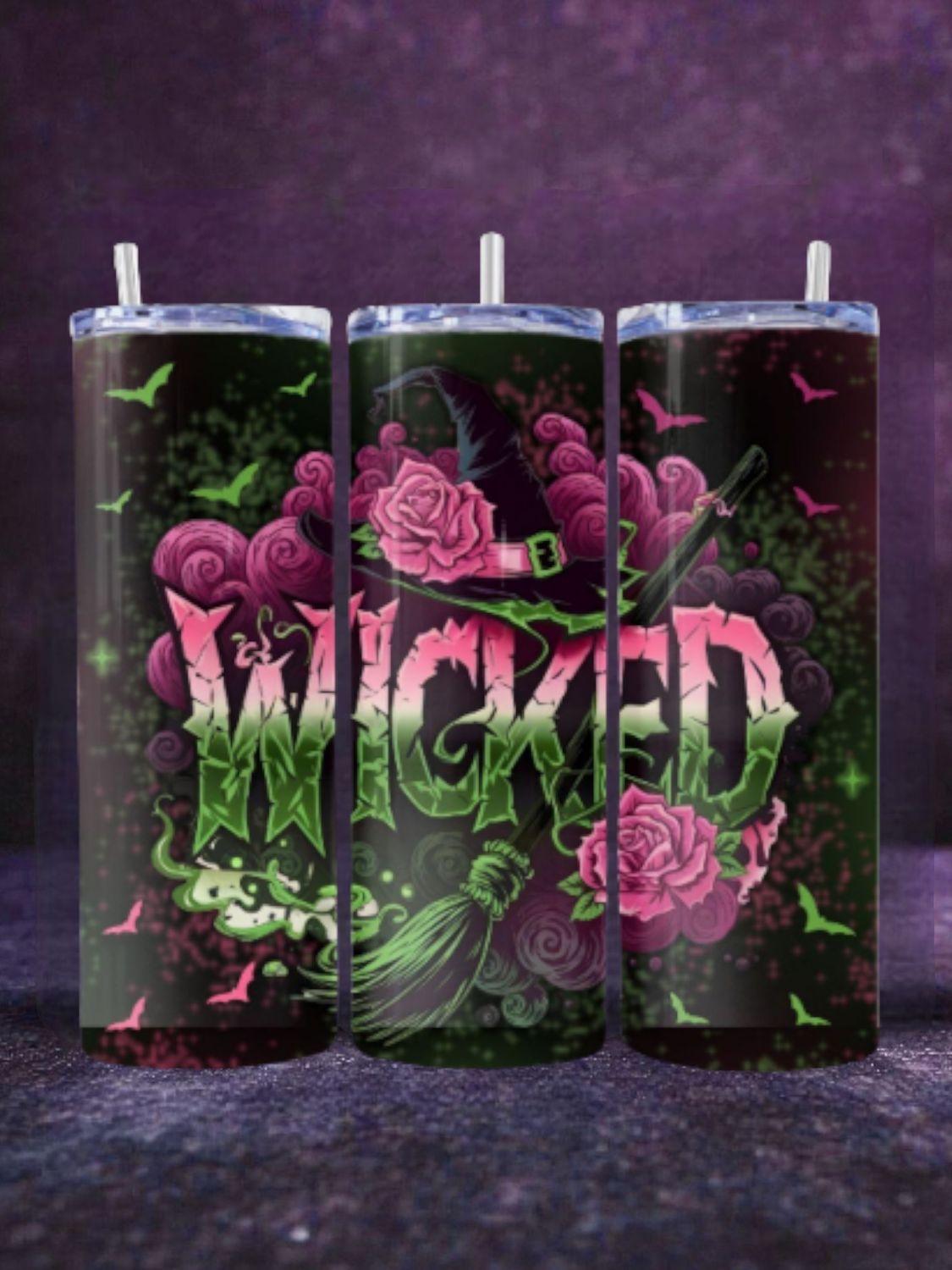 Wicked 8 Stainless Steel 20 oz. Skinny Tumbler
