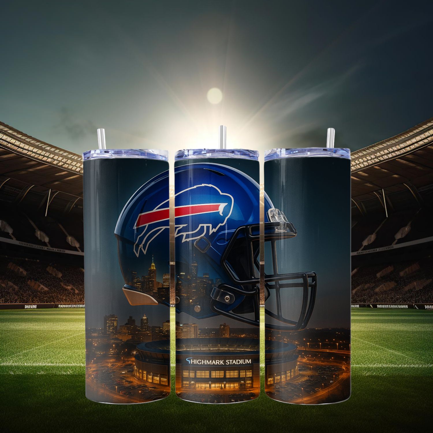 Buffalo Bills Stainless Steel 20 oz. Skinny Tumbler