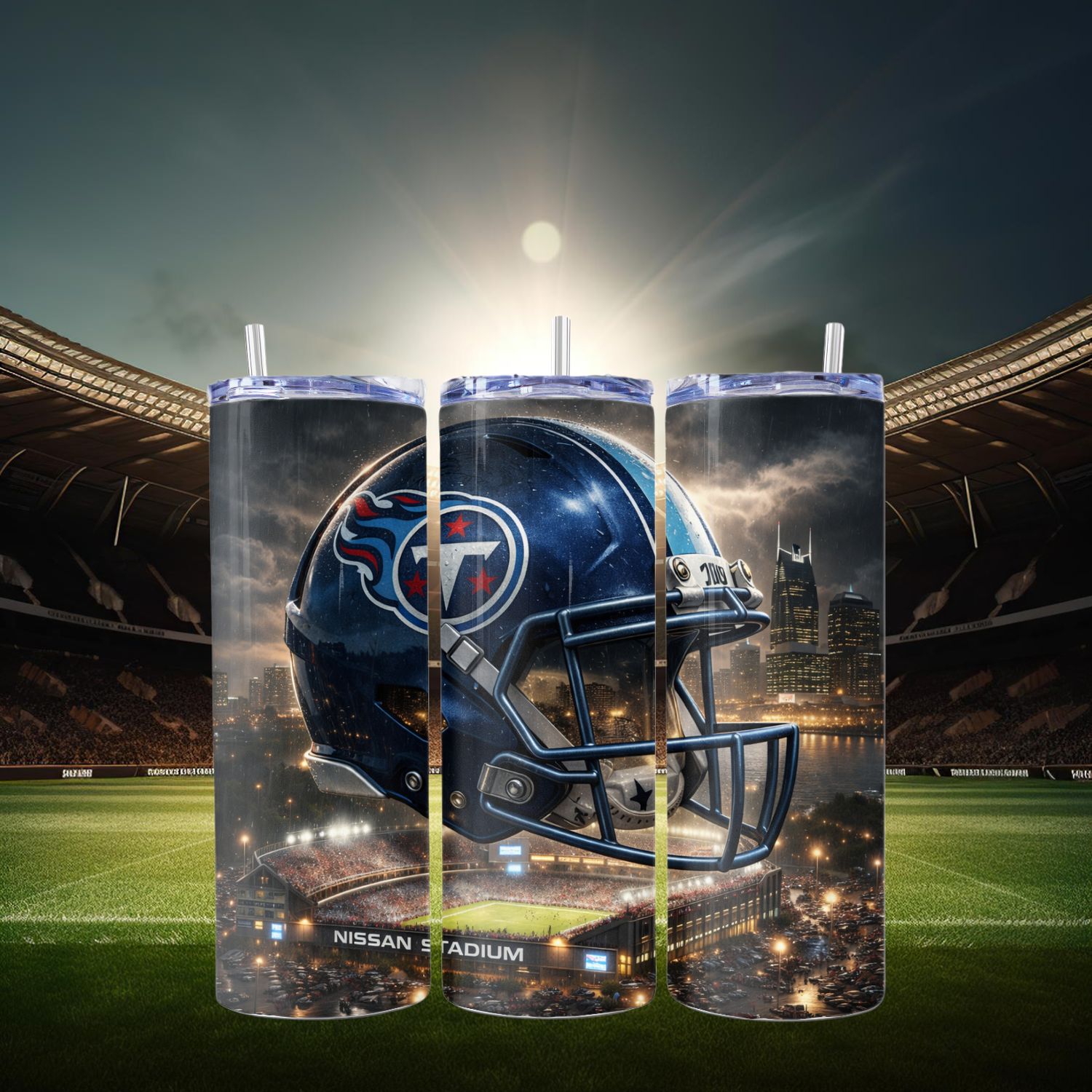 Tennessee Titans Stainless Steel 20 oz. Skinny Tumbler