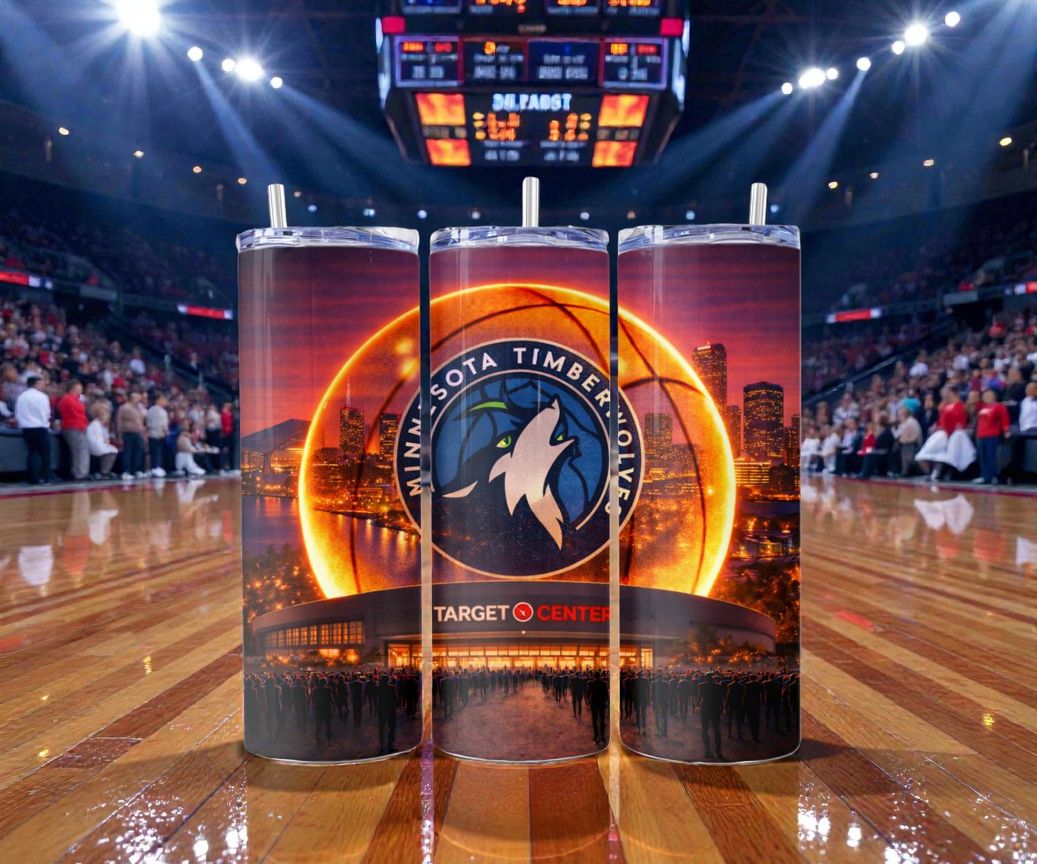 Minnesota Timberwolves Stainless Steel 20 oz. Skinny Tumbler