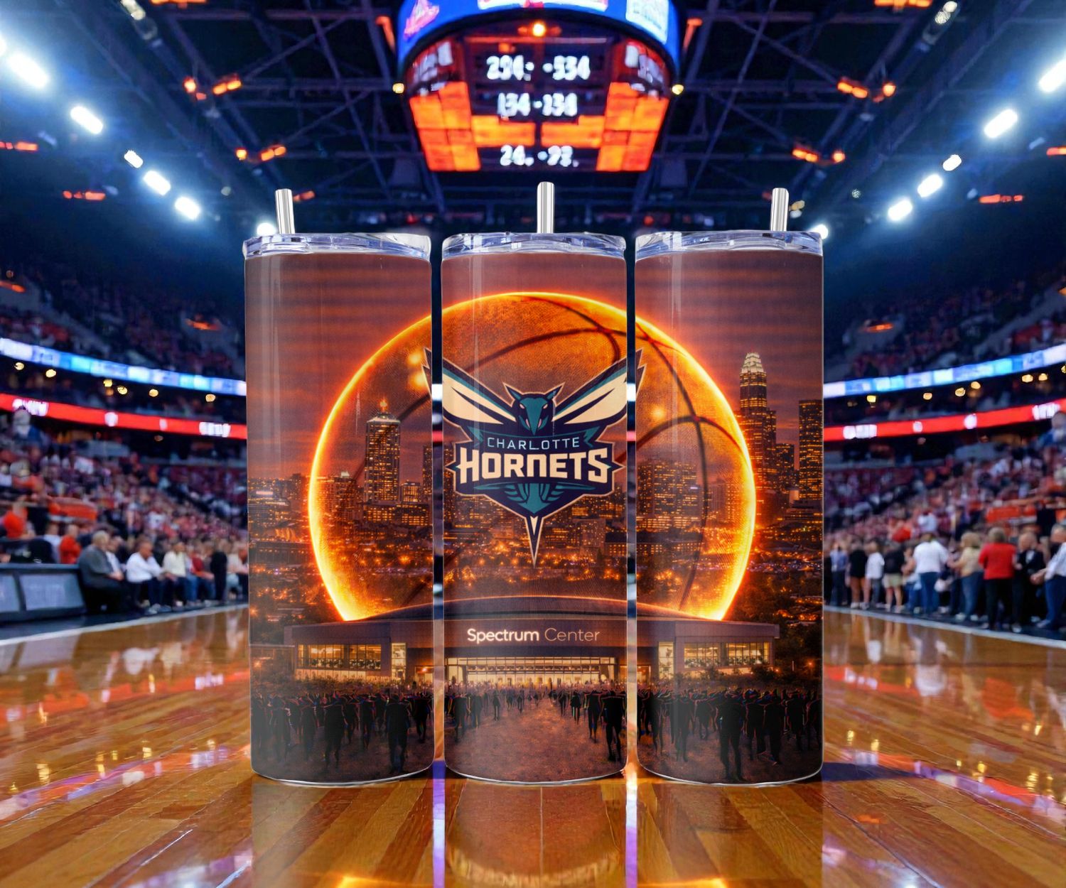Charlotte Hornets Stainless Steel 20 oz. Skinny Tumbler