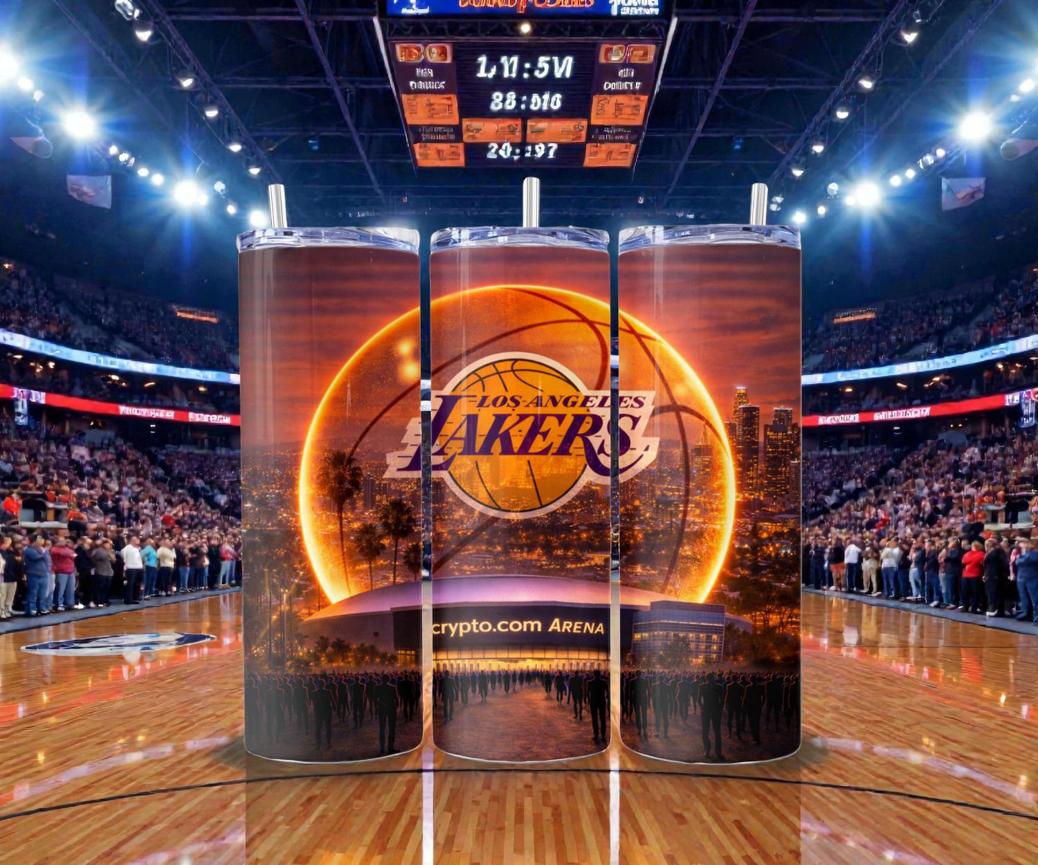 Los Angeles Lakers Stainless Steel 20 oz. Skinny Tumbler