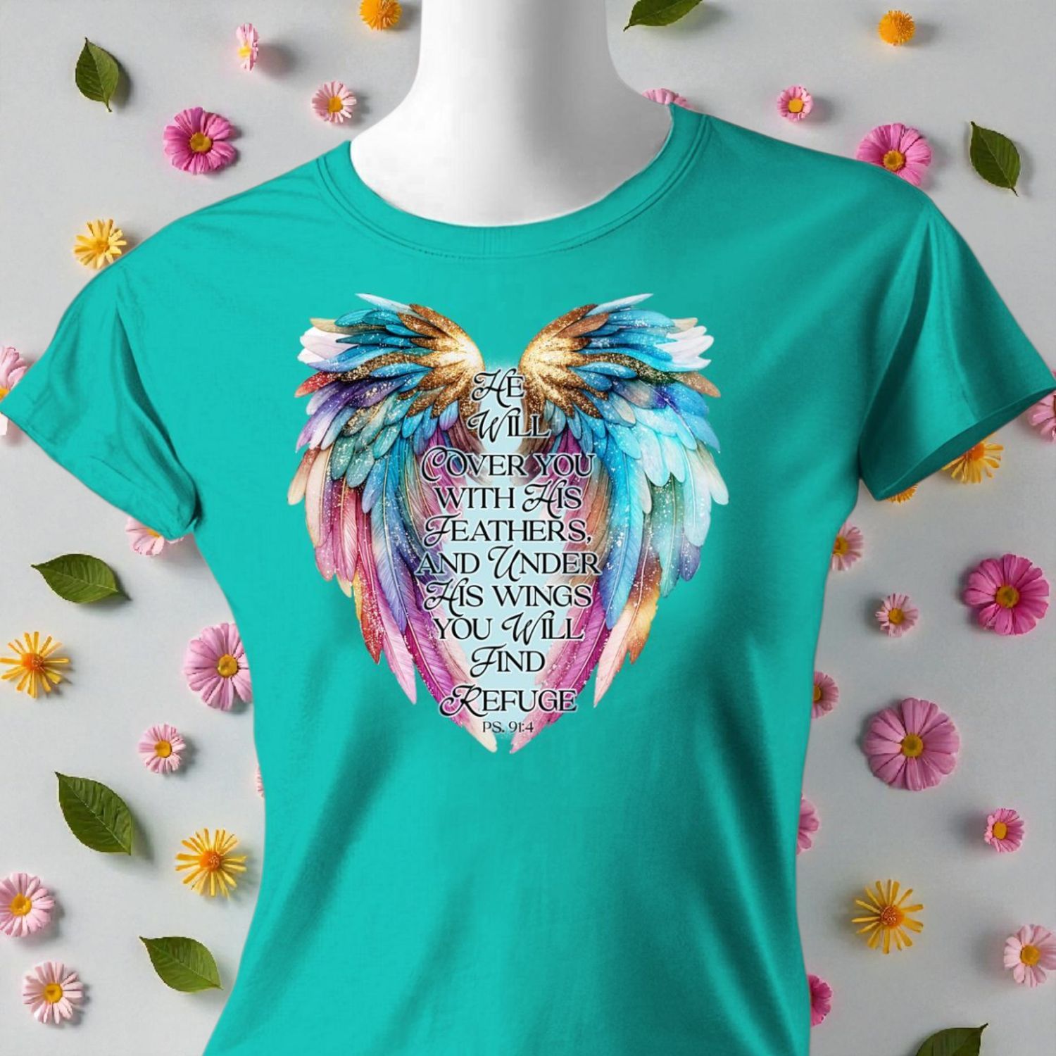 Spiritual He Will Cover You