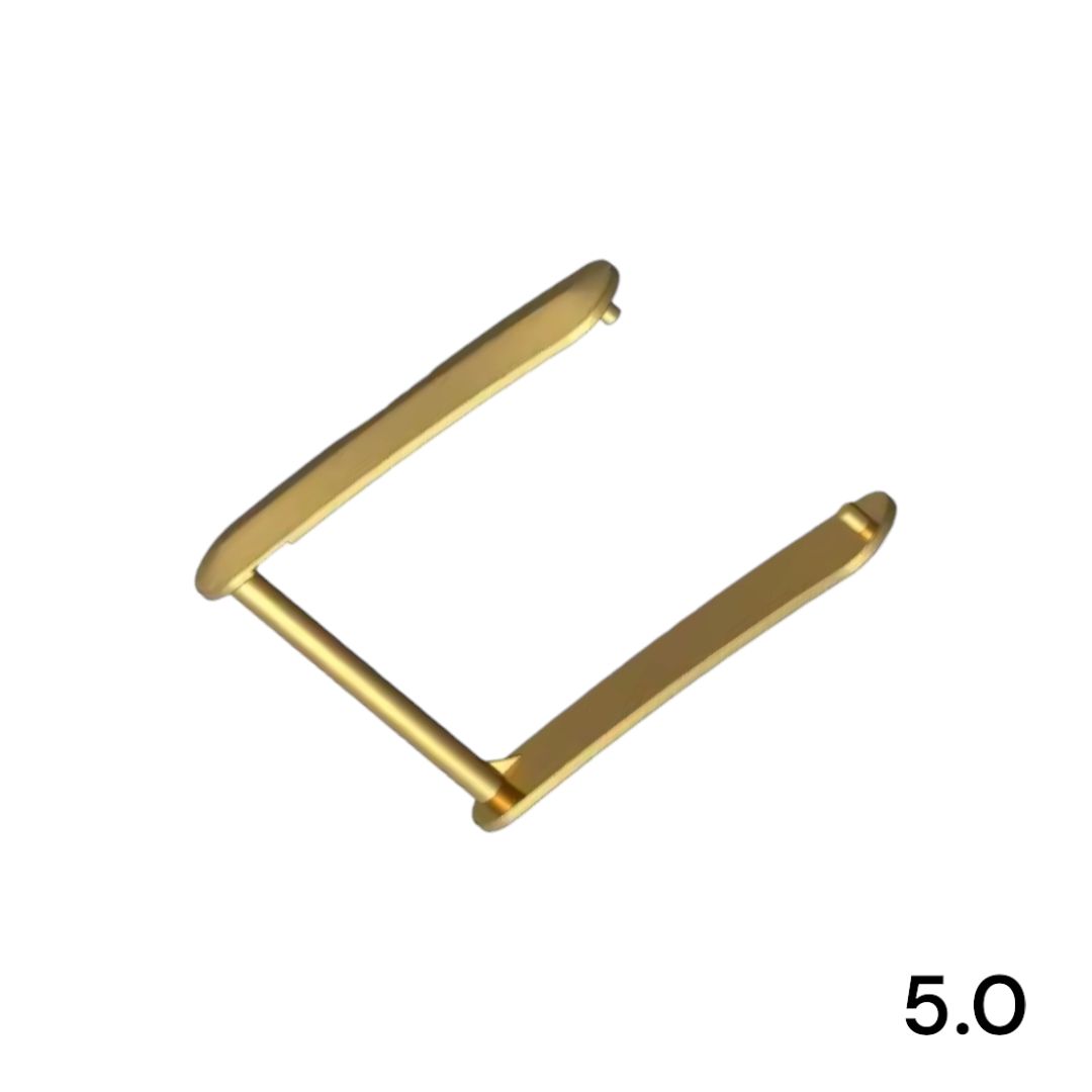 ادابتر 5.0 معدن شكل U ذهبي