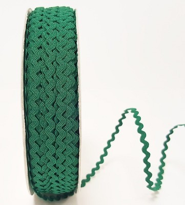 Emerald Green - Ric Rac - 5 mm - By Metre