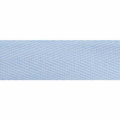 Herringbone Tape - Blue - 20 mm Wide - By Metre