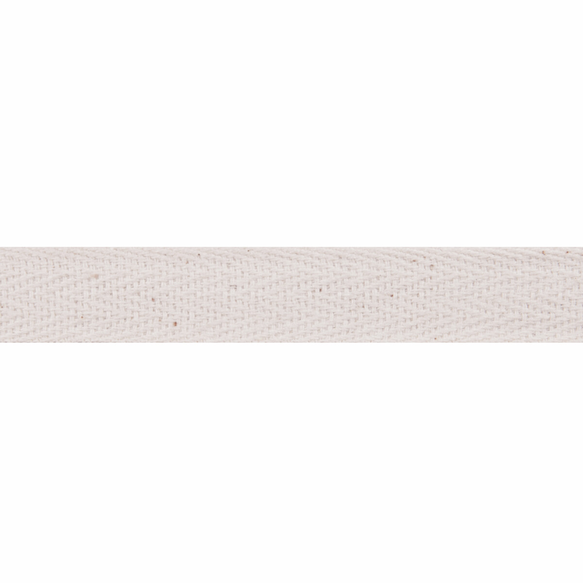 Herringbone Tape - Natural - 15 mm Wide - By Metre