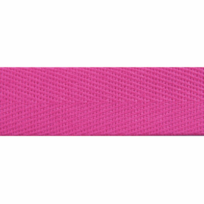 Herringbone Tape - Bright Pink - 20 mm Wide - By Metre