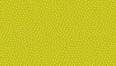 Stars Chartreuse - Cotton - From Fat Quarter