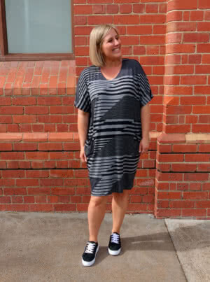 Kitt Knit Dress - Pattern by Style Arc - Sizes 4 to 16