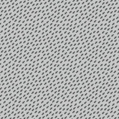 Grey Arrows - Cotton - By Metre