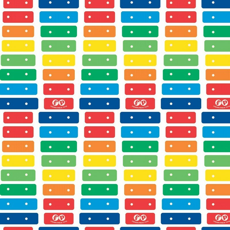 Fisher Price Xylophone - Cotton -  By Metre