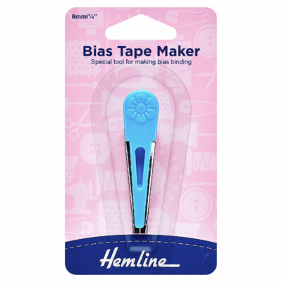 Bias Tape Maker: Small: 6 mm (0.25 Inch)