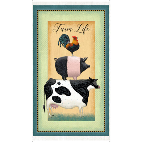 Farm Green - Cotton - 60 cm x 110 cm