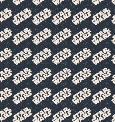 STAR WARS - Logo Rainbow - Cotton - From Fat Quarter
