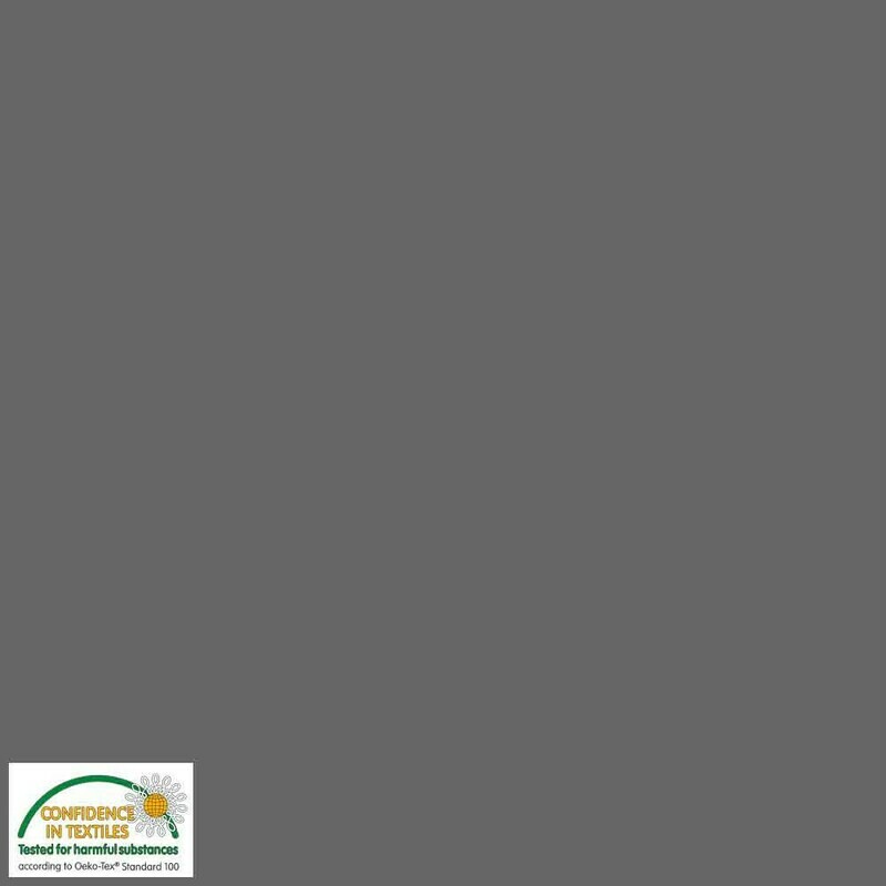 Grey Plain - Jersey Fabric - REMNANT 230 CM X 160 CM