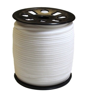 White Elastic - 4 mm Wide - By Metre