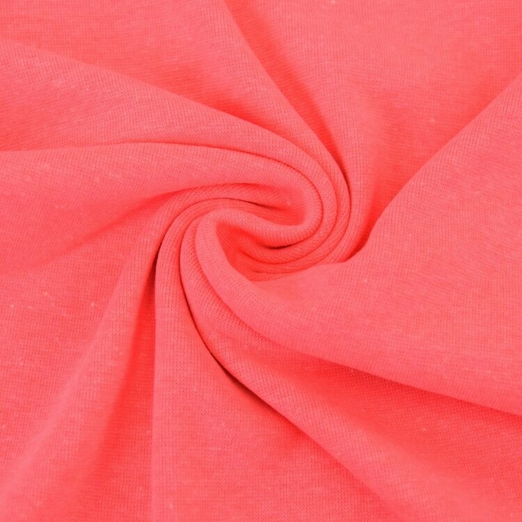 Cuff Ribbing - Neon Pink - Knit Jersey Fabric - From 0.5 Metre