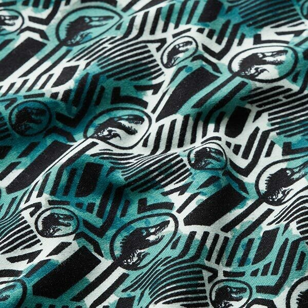 JURASSIC WORLD Dinosaurs - Sweatshirt Fabric - Lined - From 0.5 Metre