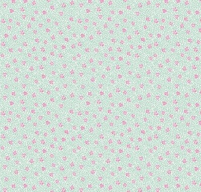 Speckled Rose Floral - Deco Dance - Liberty - Cotton - END BOLT 30 cm x 110 cm