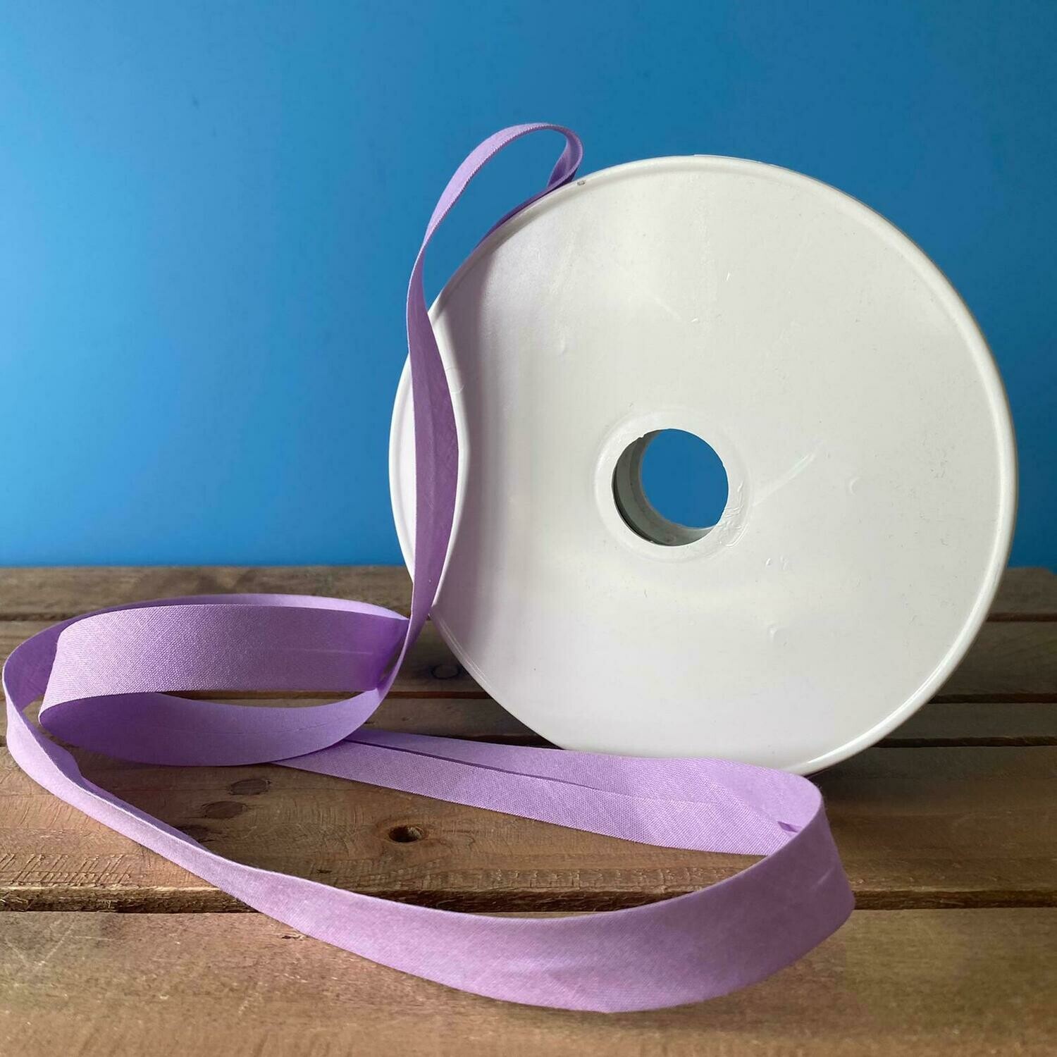 Lilac  - Bias Binding 20 mm - By Metre