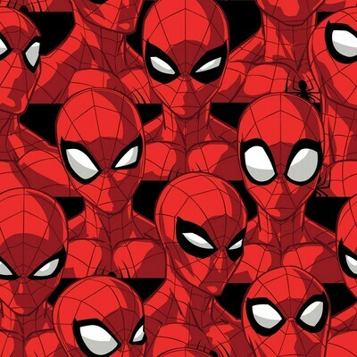 MARVEL - Spiderman Masks - Cotton - END BOLT 40 cm x 110 cm
