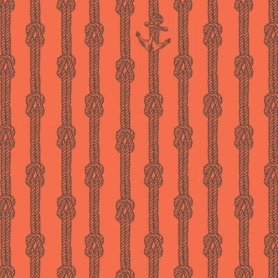 Anchors Red - Cotton - From 0.5 Metre