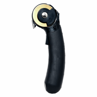 Black/Gold Rotary Cutter - 45mm - Non Plastic Packaging