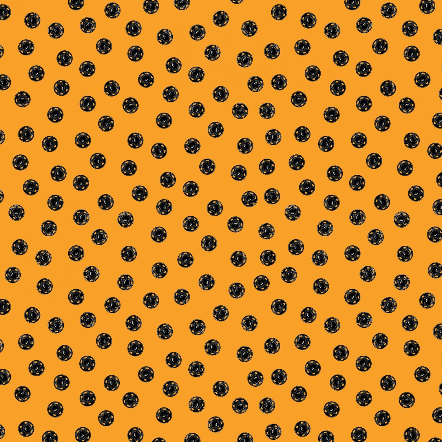 Spots Orange - Cotton - By Metre