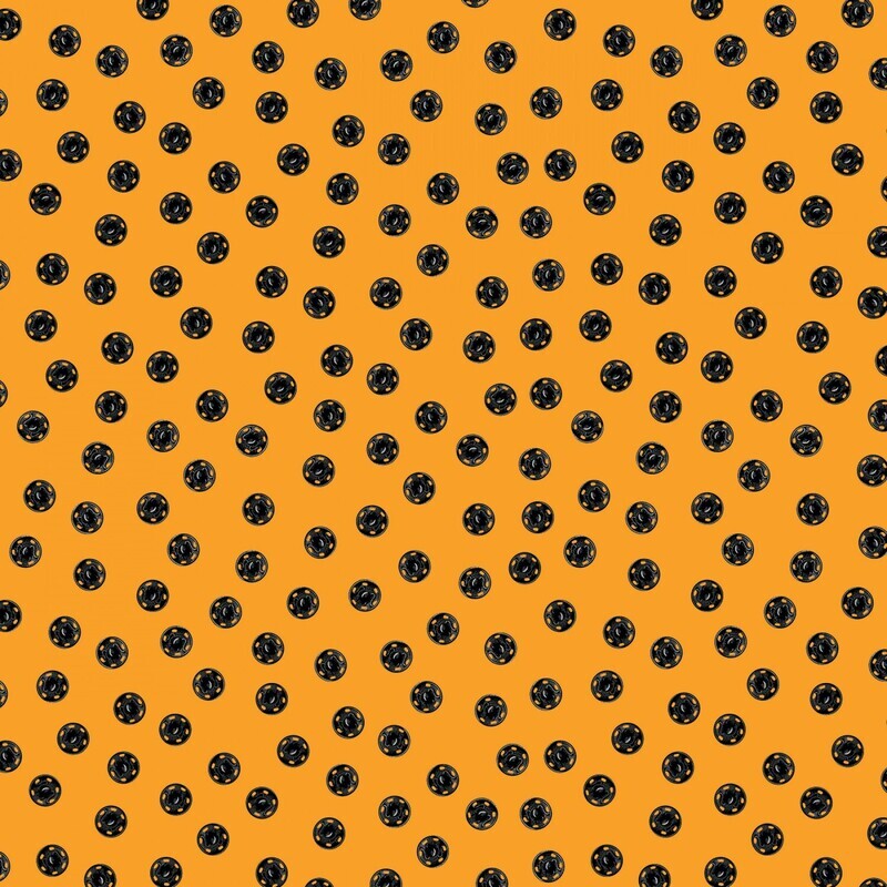 Spots Orange - Cotton - By Metre