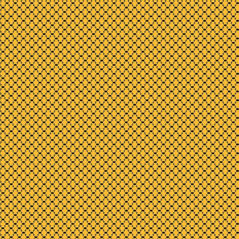 Check Orange - Cotton - REMNANT 85 CM X 110 CM