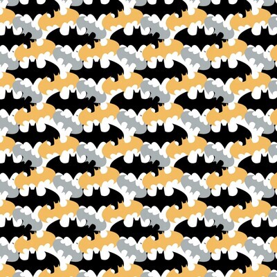 DC COMICS - Batman Camo - Cotton - By Metre