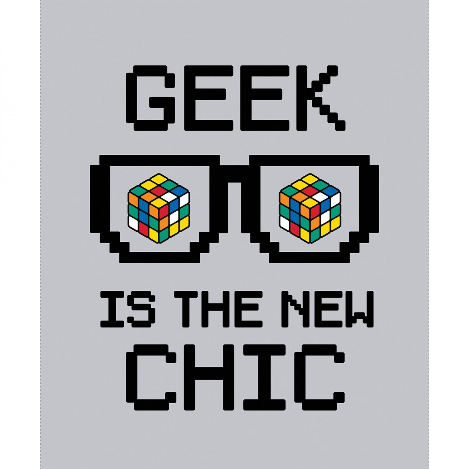 Geek is the New Chic - Cotton - Panel
