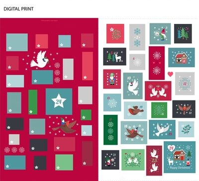 ADVENT CALENDAR - Hygge - Panel - LAST ONE