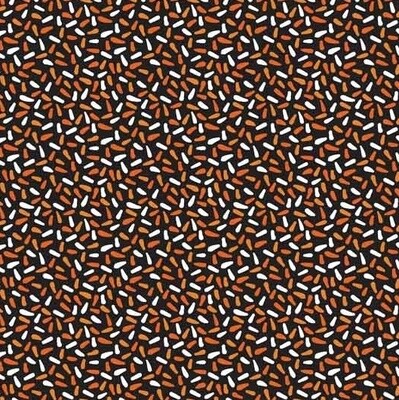 Halloween Dashes Coordinate - Cotton - From 0.5 Metre