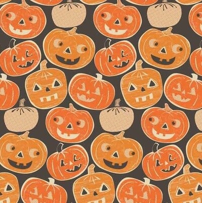 Pumpkins Halloween - Cotton - From 0.5 Metre