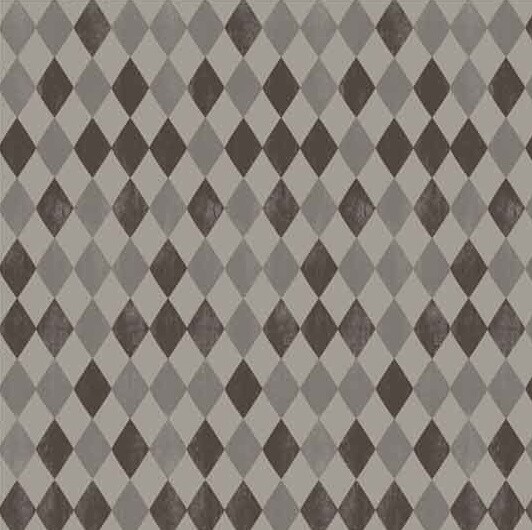 Diamonds Grey - Cotton - From 0.5 Metre