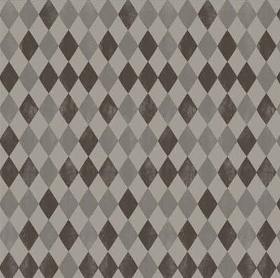 Diamonds Grey - Cotton - From 0.5 Metre
