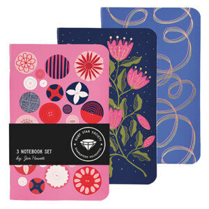 Buttons Small - 3 Notebooks by Ruby Star Society