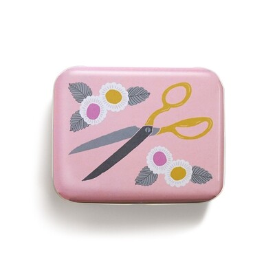 Scissors Tin - Pink