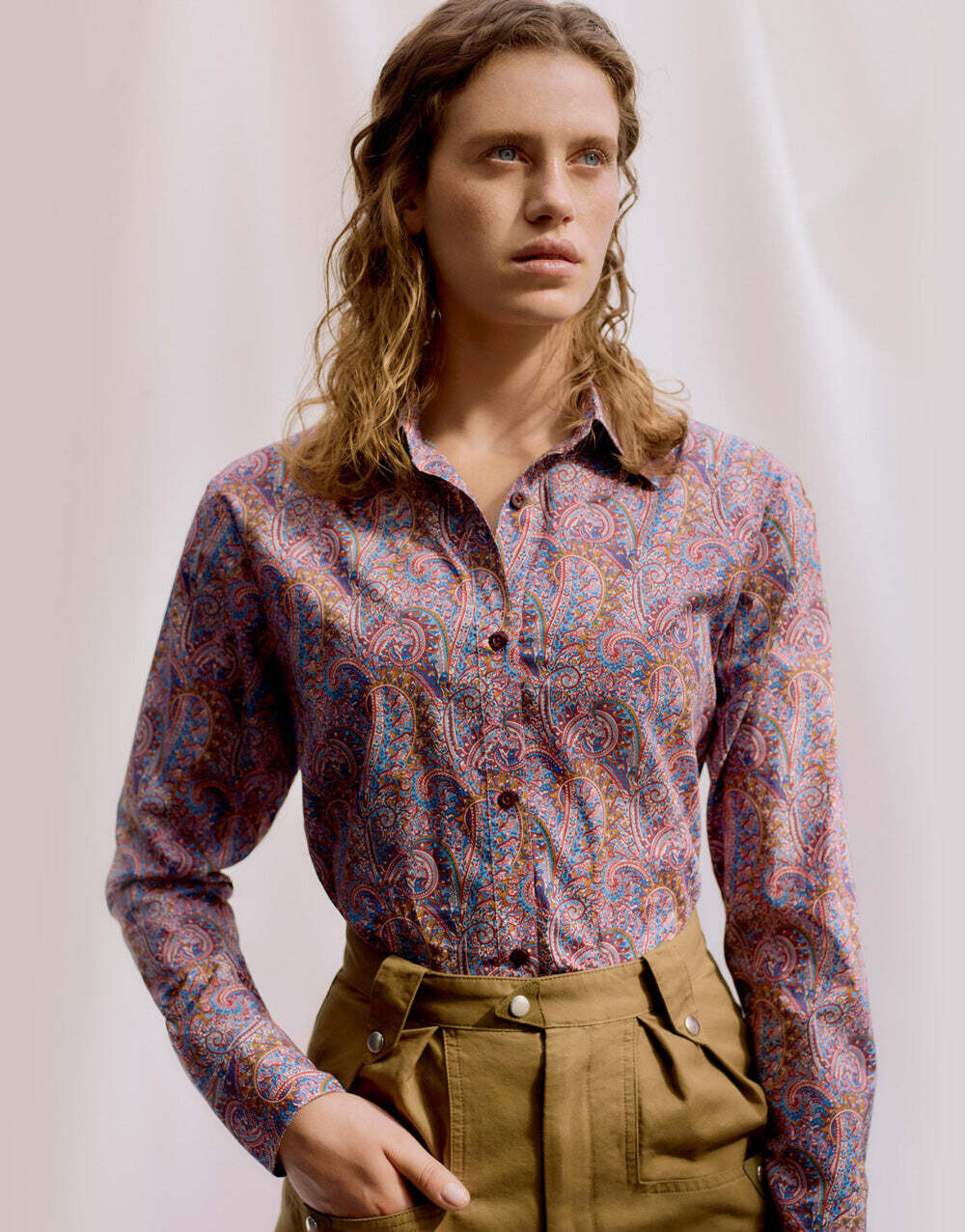 LIBERTY - Camargue Cowboy Shirt - Pattern - Size XL to XXXL