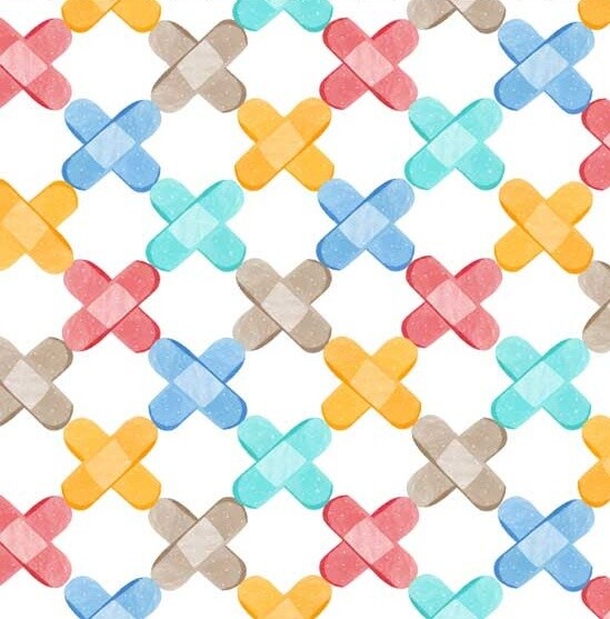 Plasters Multi  - Cotton - By Metre