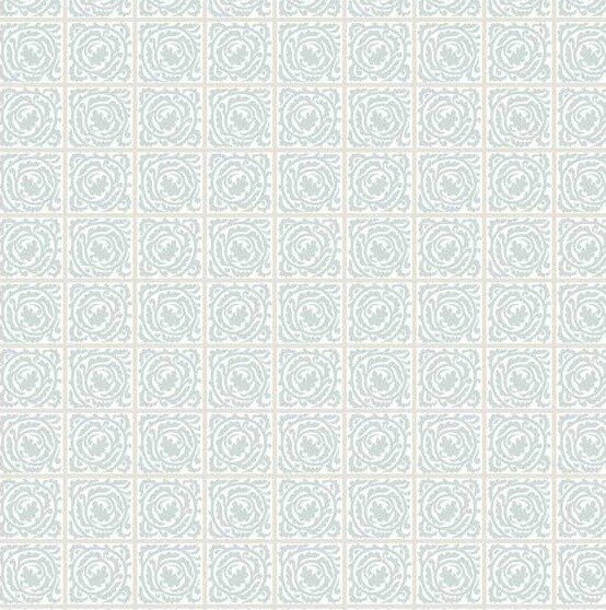 WILLIAM MORRIS - Scroll Mint - Hawkdale Collection - Cotton - From Fat Quarter
