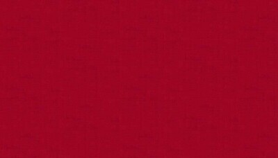 Cardinal Red Linen Texture - Cotton - From Fat Quarter