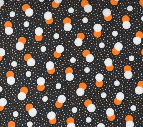 Halloween Spots - Cotton -By Metre