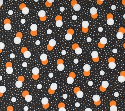 Halloween Spots - Cotton - From 0.5 Metre