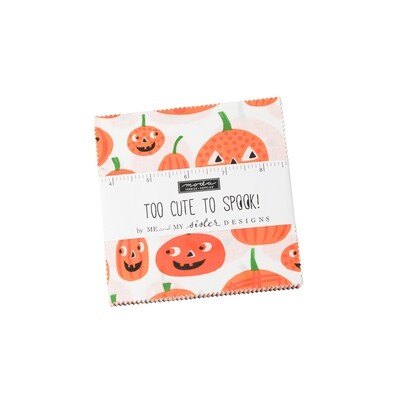 Halloween Too Cute to Spook - Cotton - MINI Charm Squares