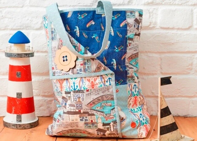 FREE DOWNLOAD PATTERN - Beach Bag